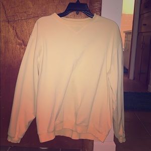 Pale Yellow Crewneck